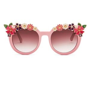 Loveshackfancy Ravi Sunglasses in Peony Pink